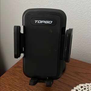 Black Phone Holder